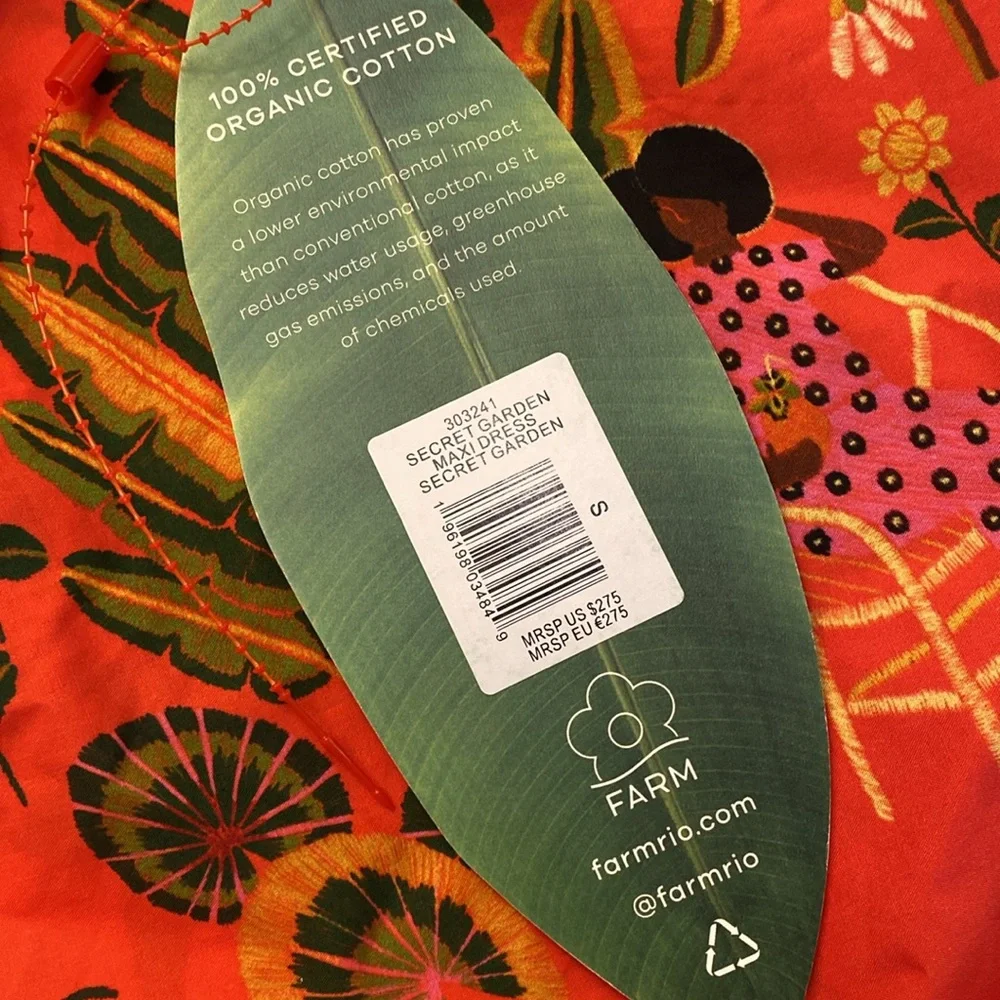 Farm Rio Secret Garden Maxi Dress - Picture 4 of 6